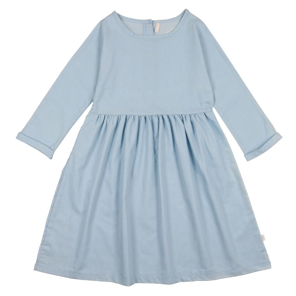 Pouf Baby's Denim 3/4 Sleeve Dress